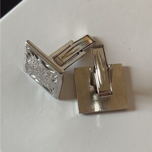 Vintage Elegant Silver plated Cufflinks